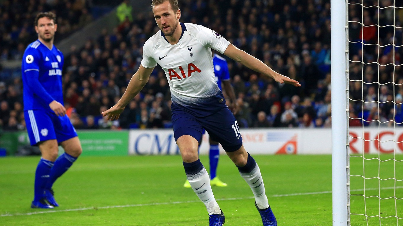 Harry Kane nasmeroval svojim gólom Tottenham k víťazstvu.