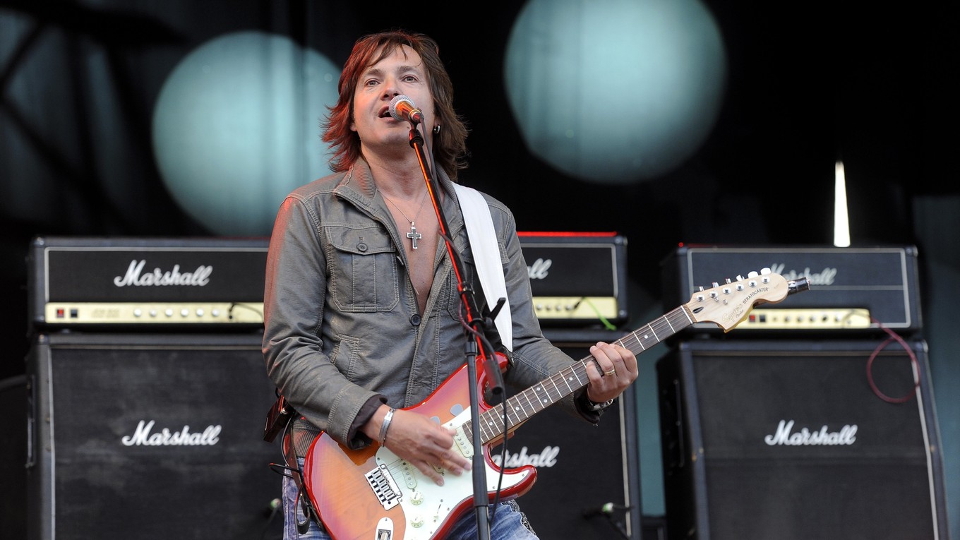 Spevák skupiny Tublatanka Martin Ďurinda.