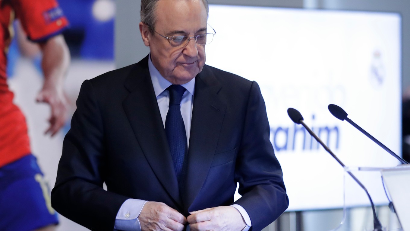 Pérez hrozí odchodom z funkcie prezidenta Realu Madrid.