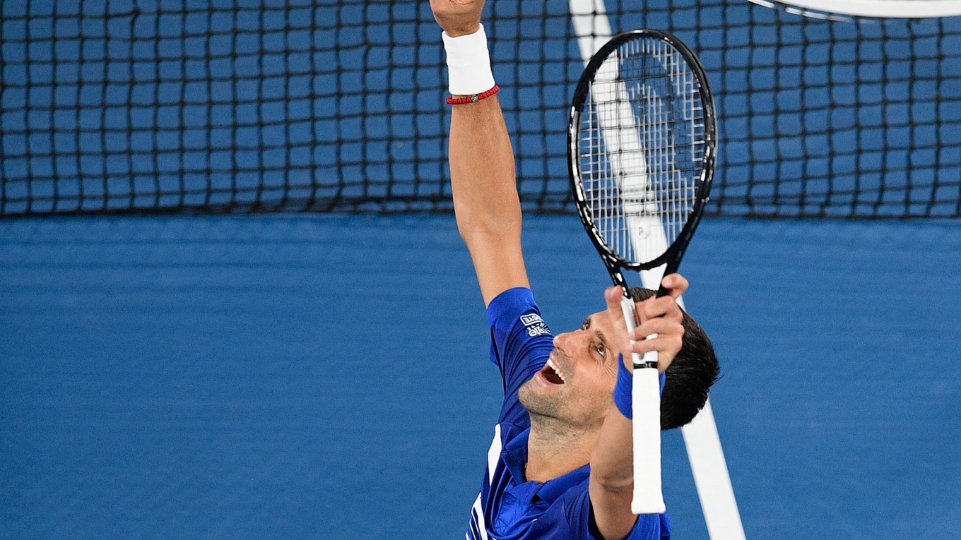 Novak Djokovič je vo finále.