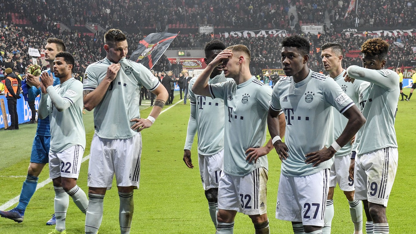 Futbalisti Bayernu Mníchov.