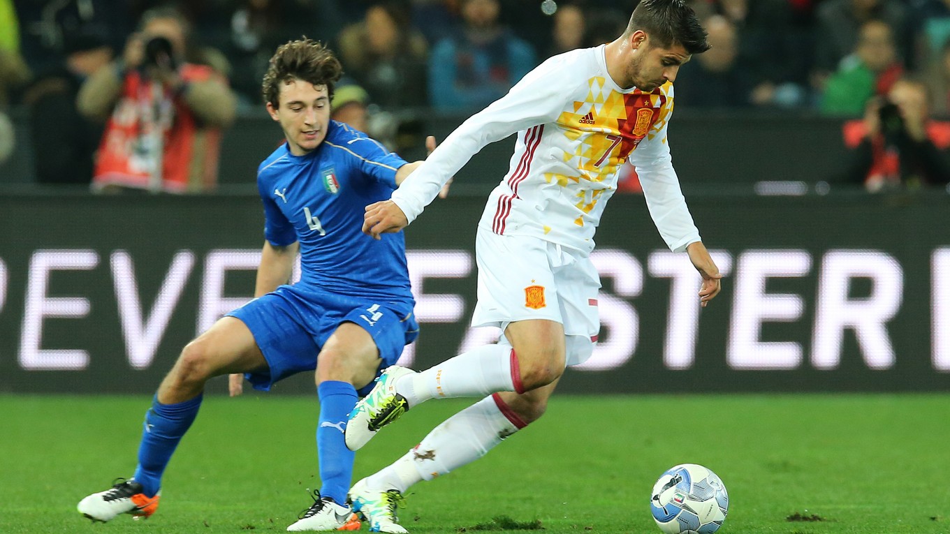 Alvaro Morata. (vpravo)