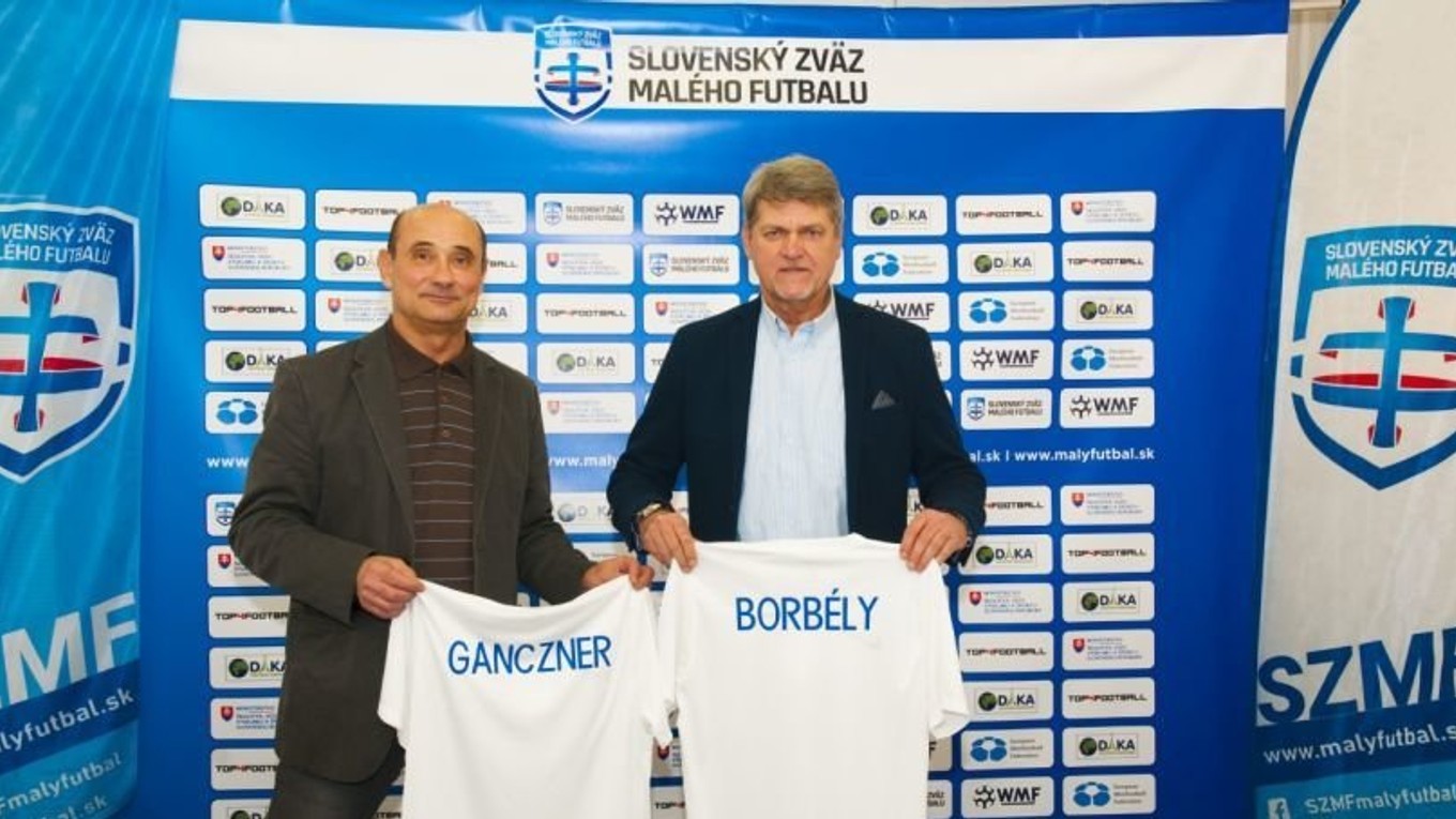 Noví tréneri reprezentácie Slovenska v malom futbale Peter Ganczner a Ladislav Borbély.