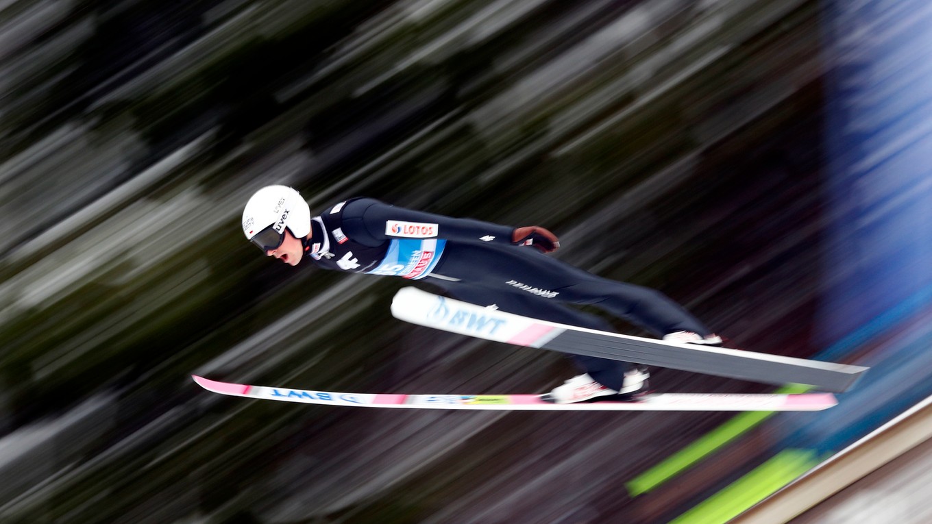 Poľský skokan na lyžiach Piotr Zyla - ilustračná fotografia.