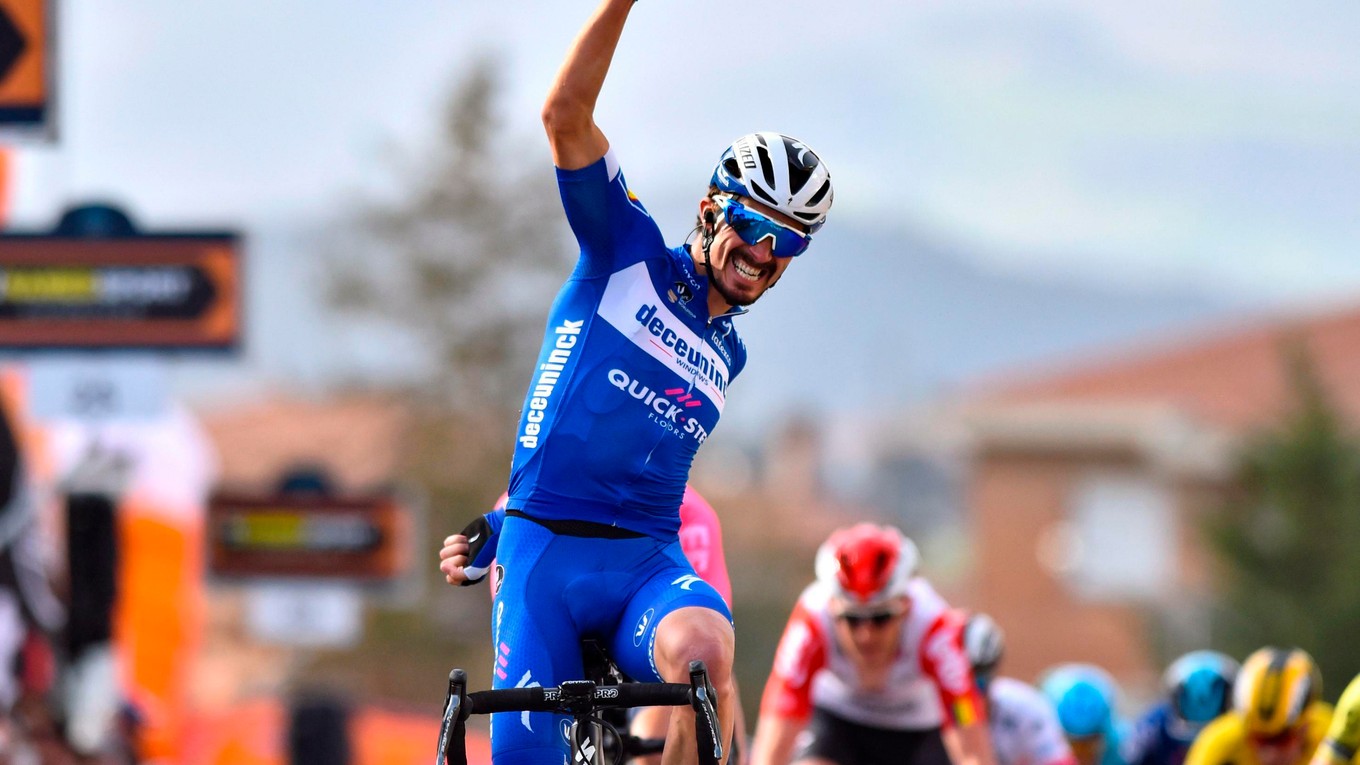 Francúzsky cyklista Julian Alaphilippe.