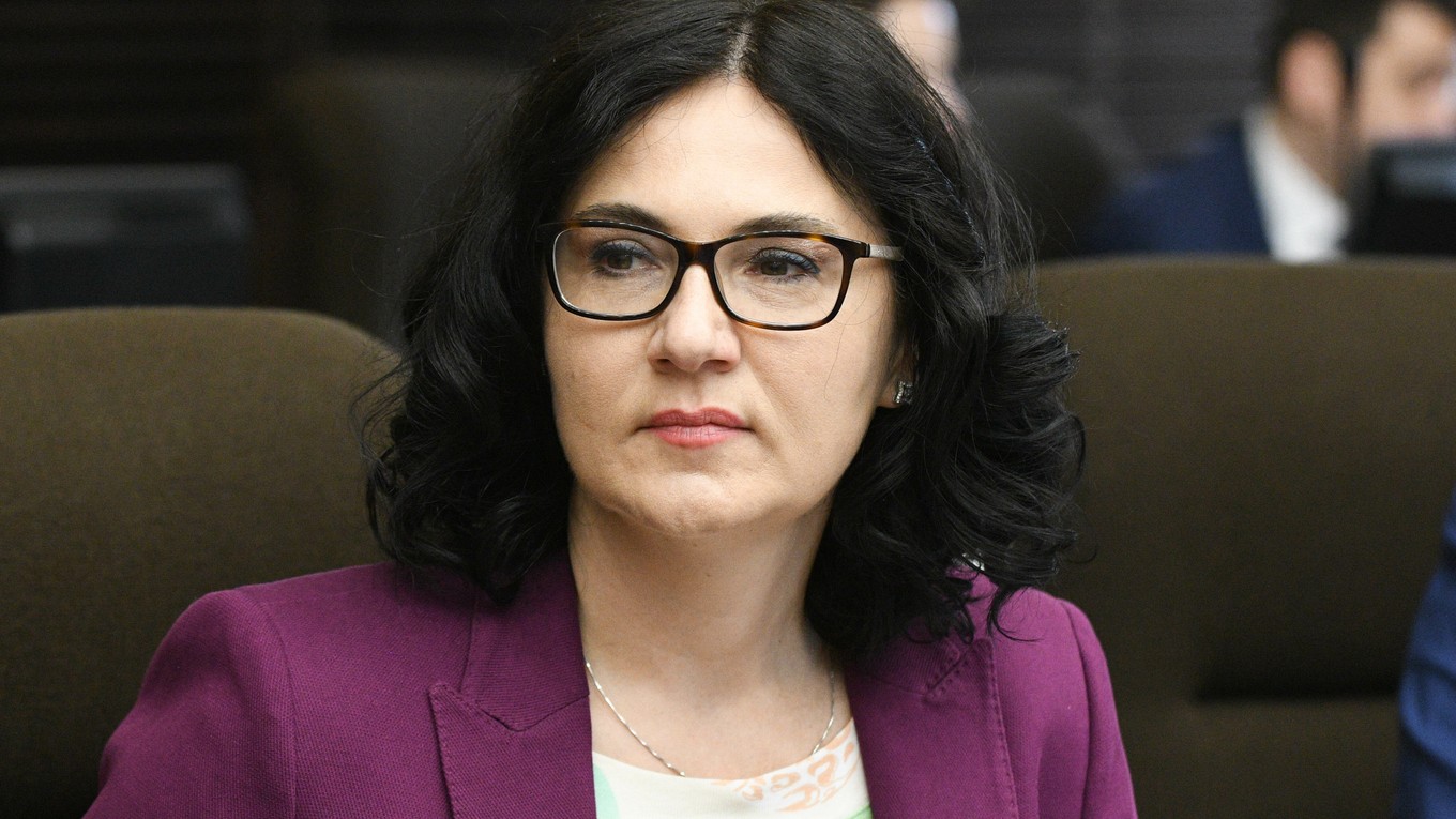 Ministerka školstva, vedy, výskumu a športu SR Martina Lubyová.