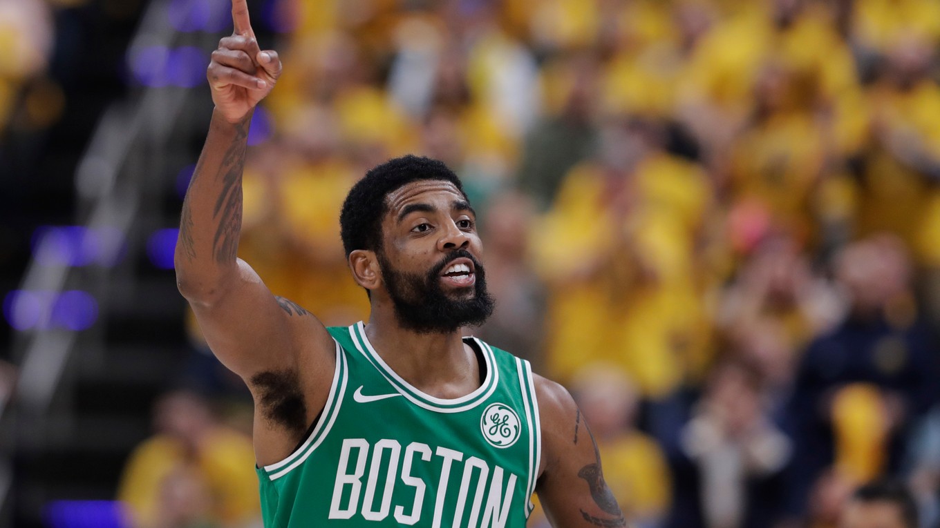 Kyrie Irving z Bostonu Celtics.