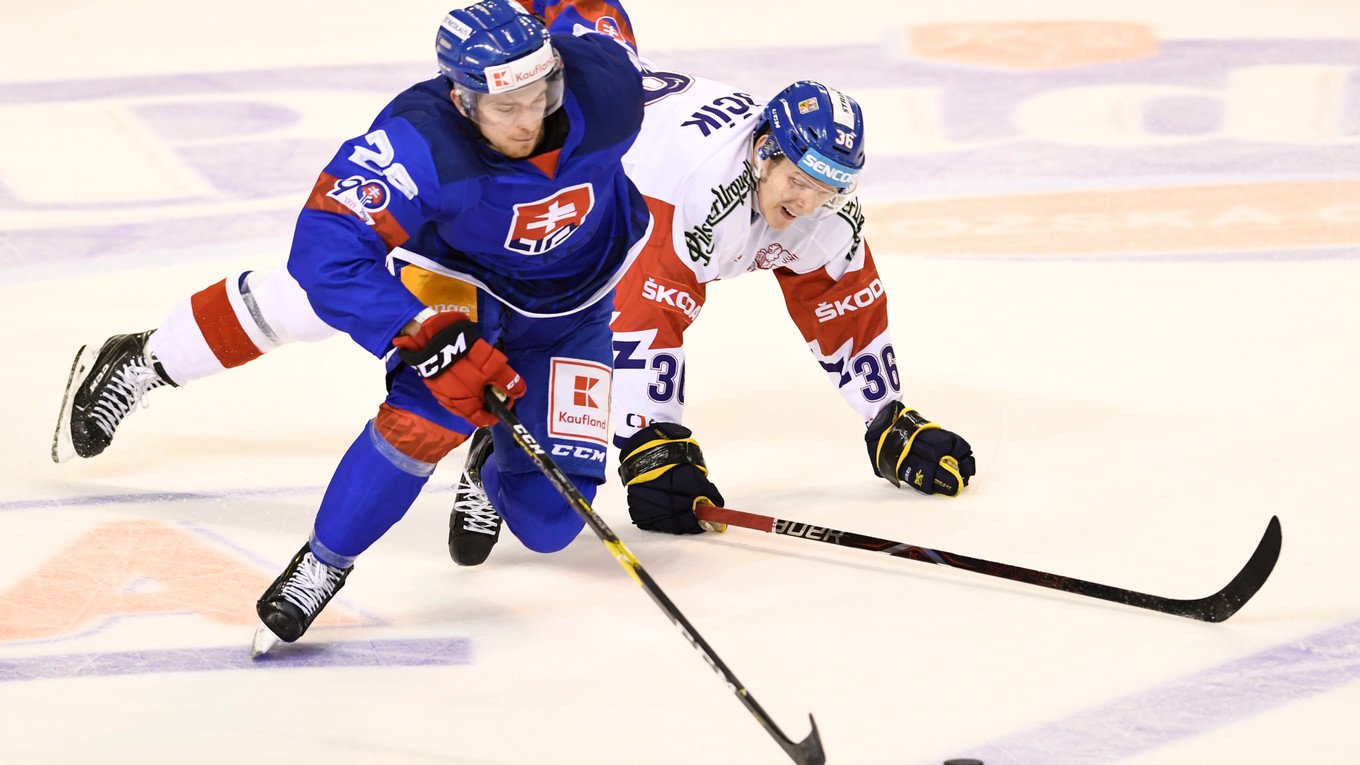 Česko vs. Slovensko: ONLINE prenos z prípravného zápasu na MS v hokeji 2021
