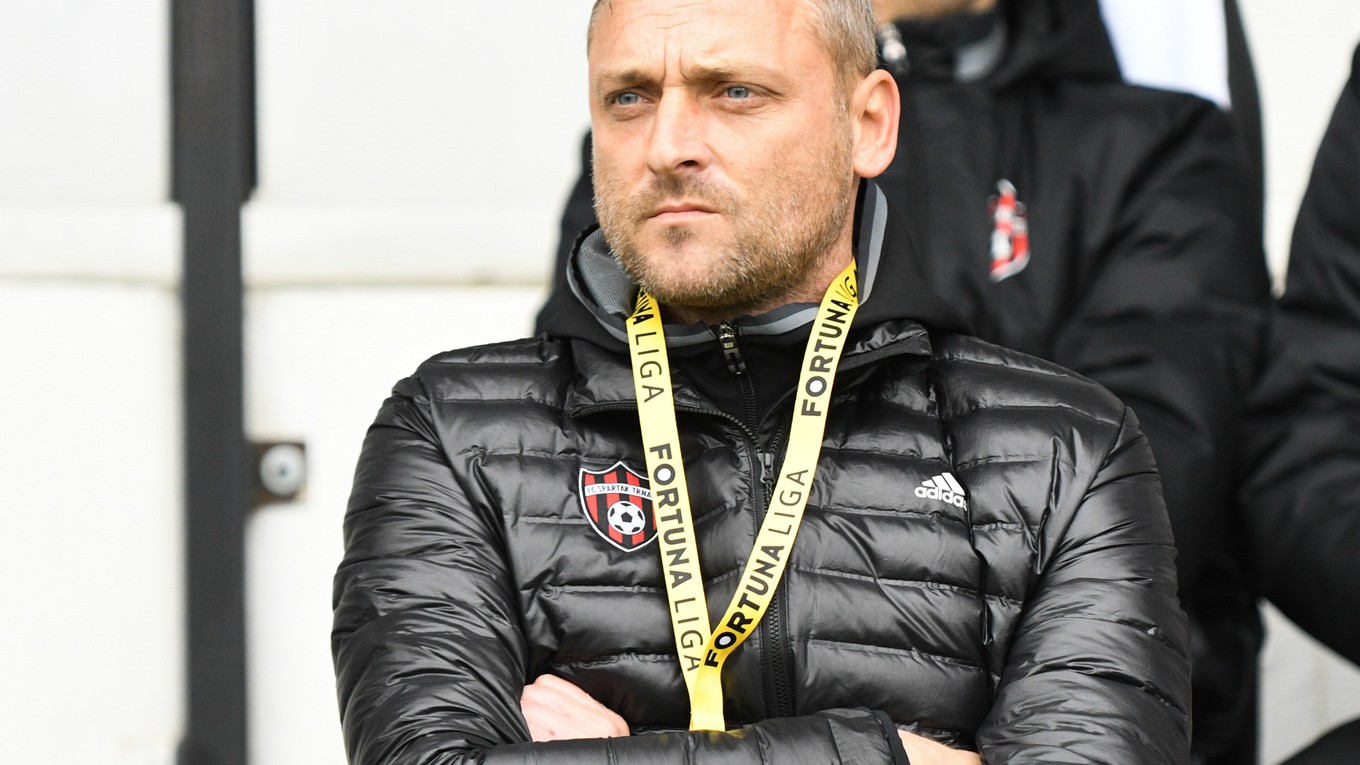 Tréner FC Spartak Trnava Michal Ščasný.