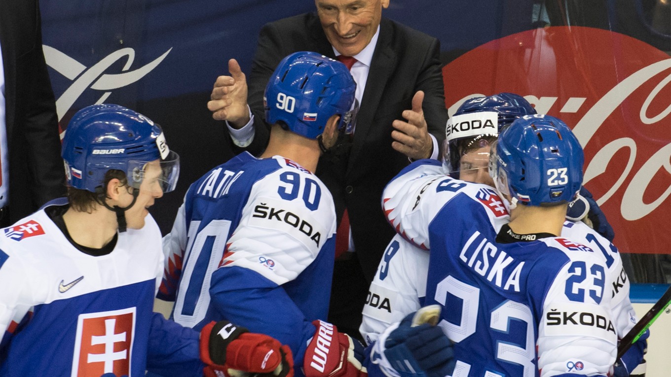 Craig Ramsay po zápase Slovensko - USA na MS v hokeji 2019.