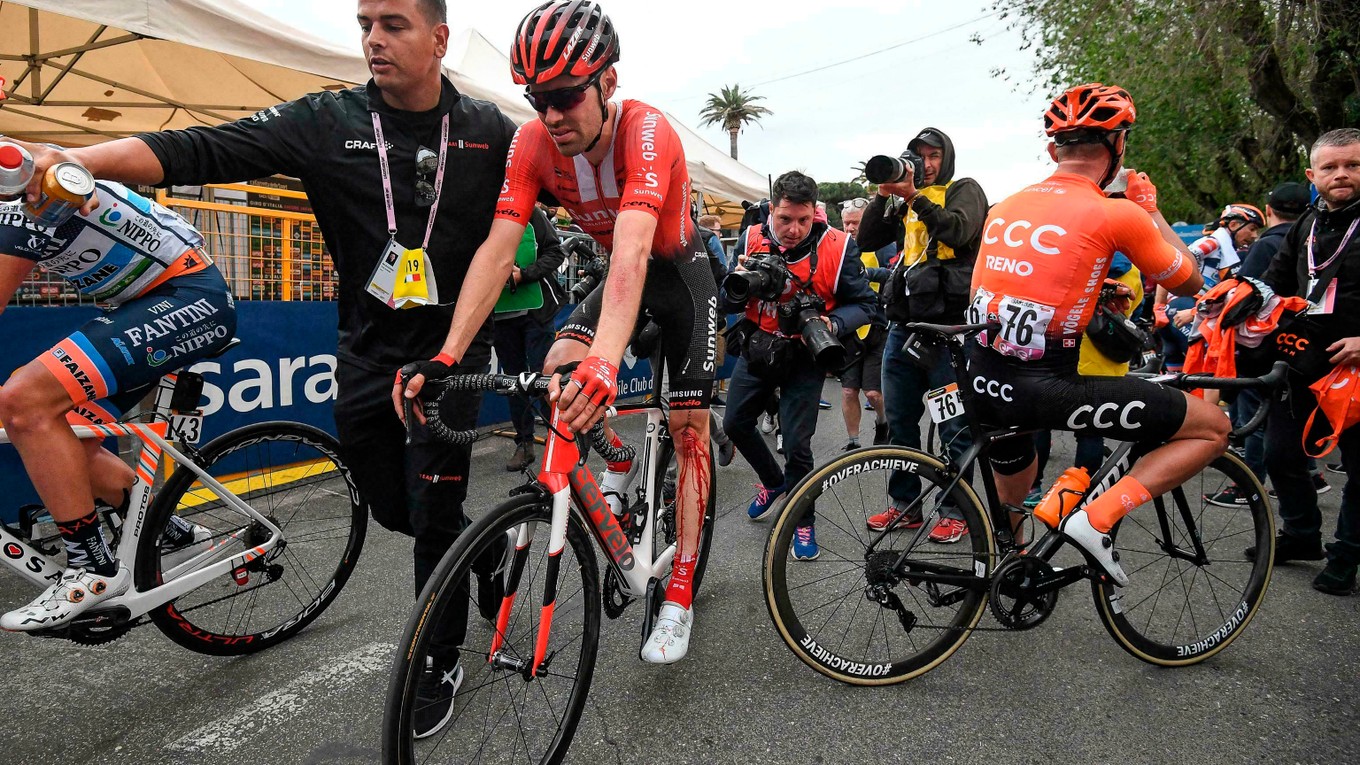 Tom Dumoulin počas Giro d'Italia 2019.
