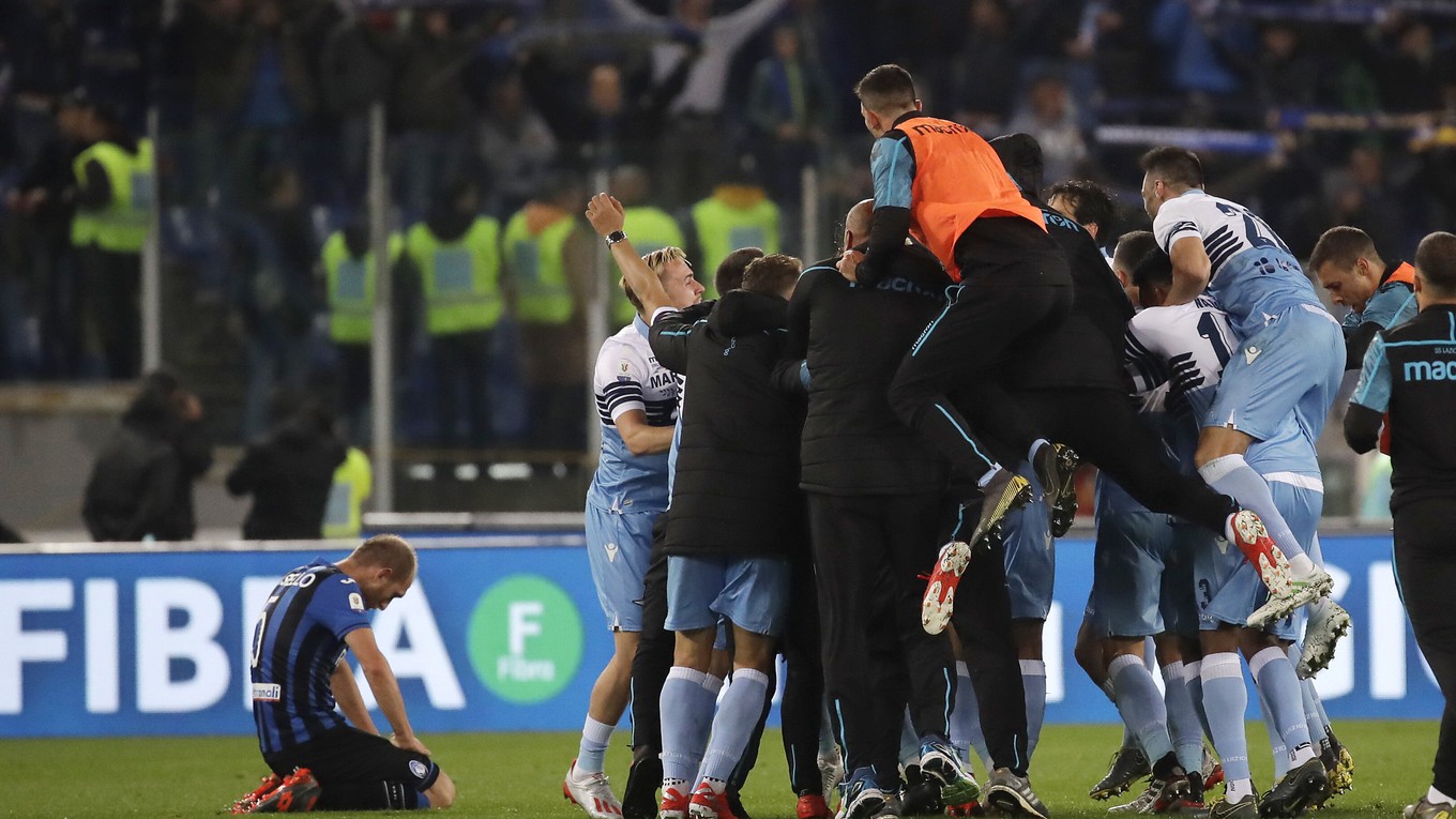 Lazio Rím zdolalo Atalantu Bergamo vo finále Talianskeho pohára.