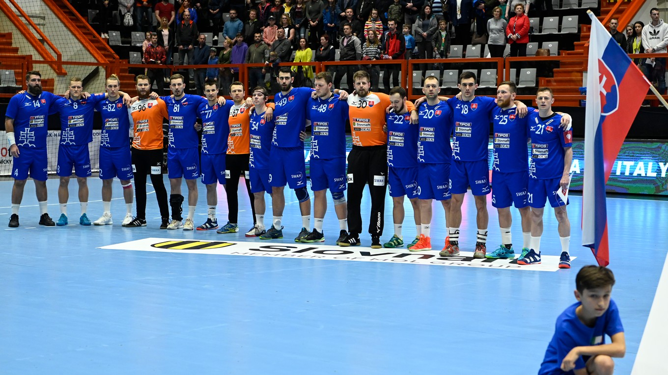 Hádzanári Slovenska.