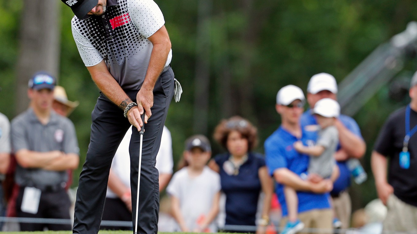 Na snímke slovenský reprezentant v golfe Rory Sabbatini na podujatí Charles Schwab Challenge zaradeného do seriálu PGA Tour v americkom Fort Worth 25. mája 2019.