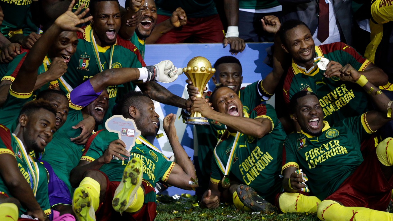 Hráči Kamerunu vyhrali Africký pohár národov v roku 2017.