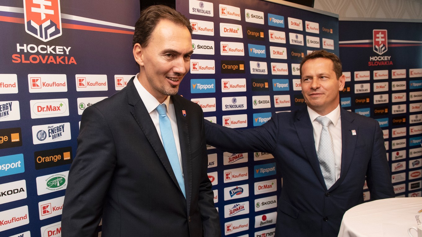 Miroslav Šatan a Martin Kohút.