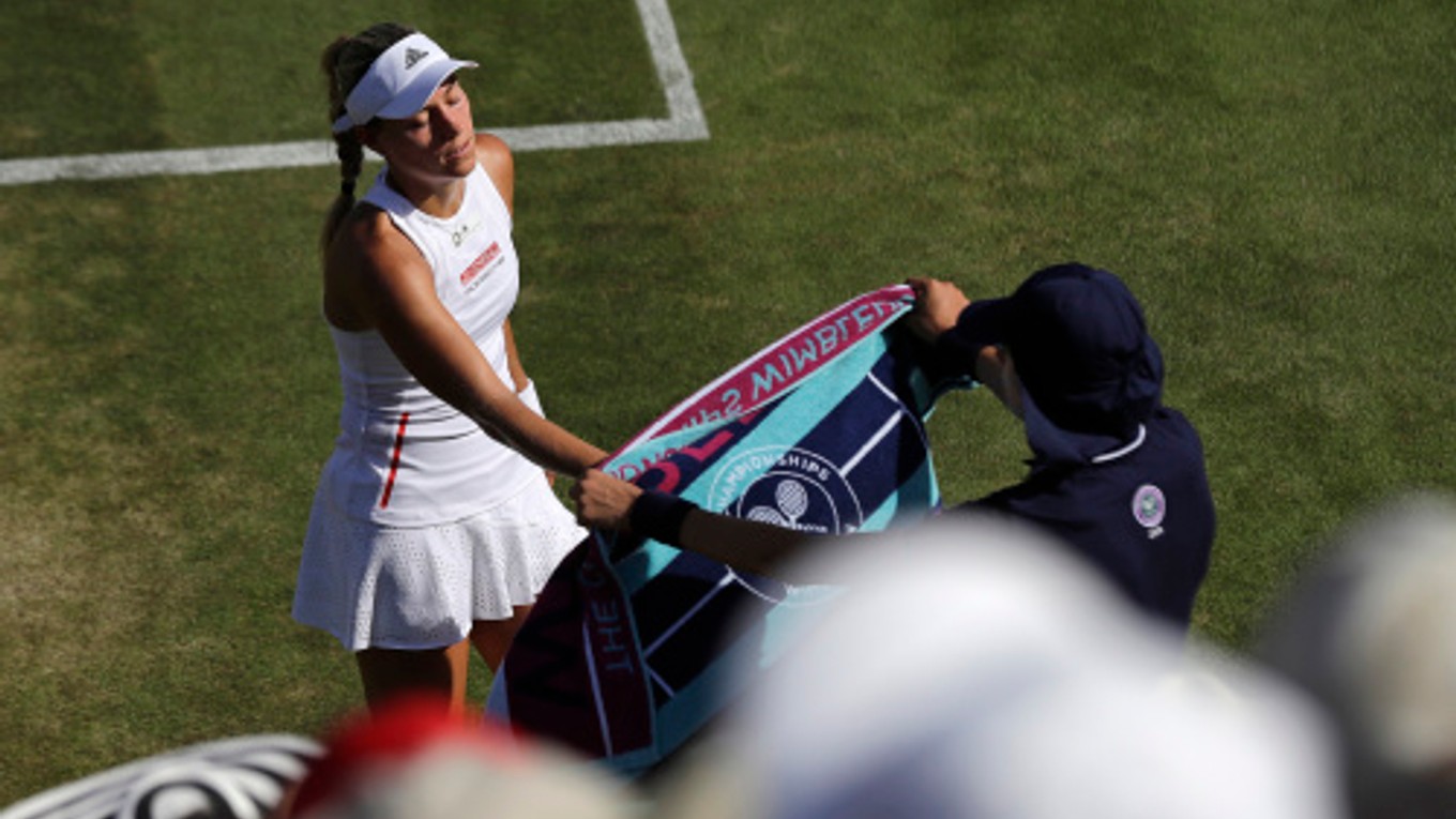 Angelique Kerberová vypadla už v druhom kole Wimbledonu 2019.