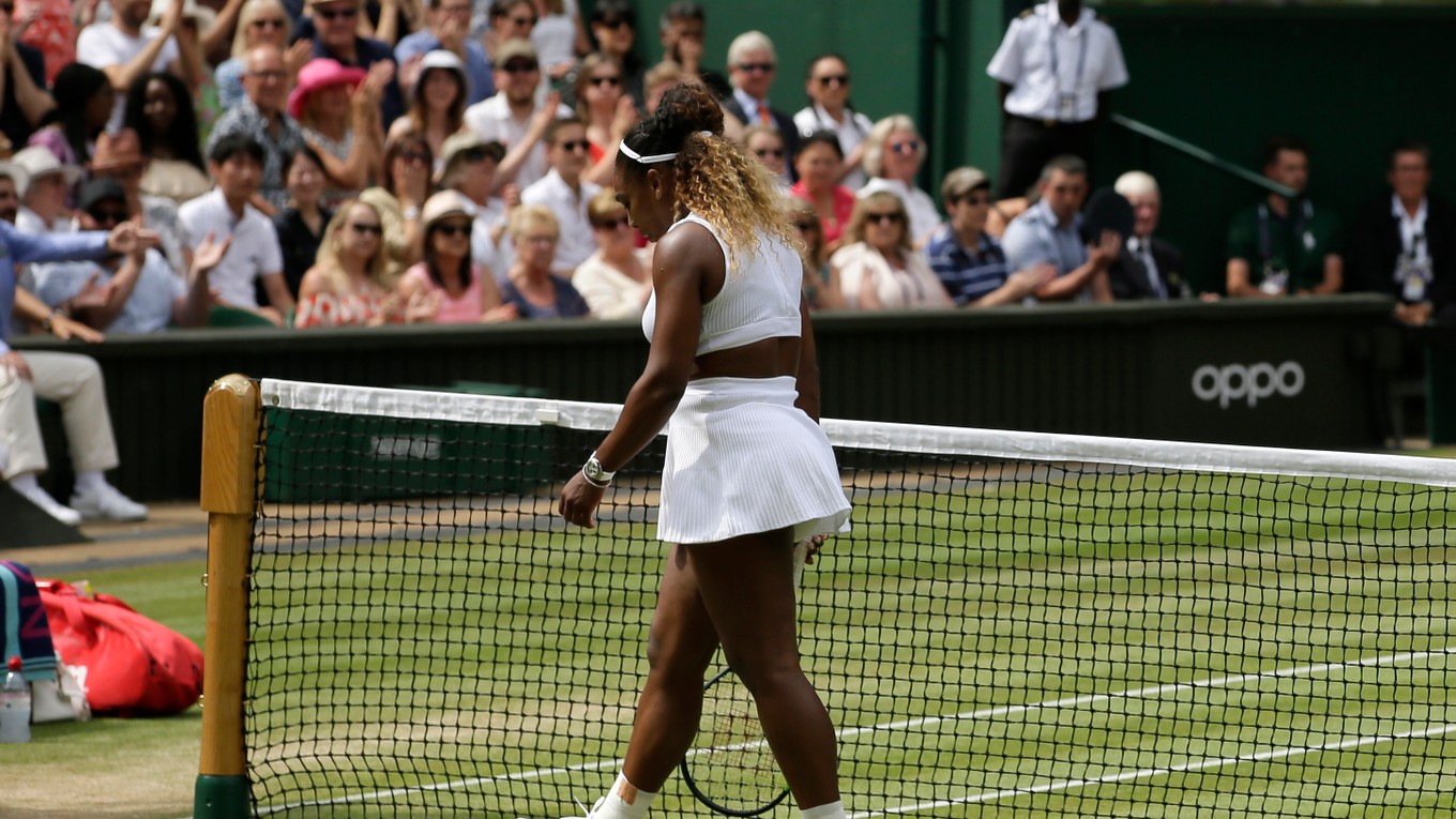 Serene Williamsovej finále Wimbledonu 2019 nevyšlo.