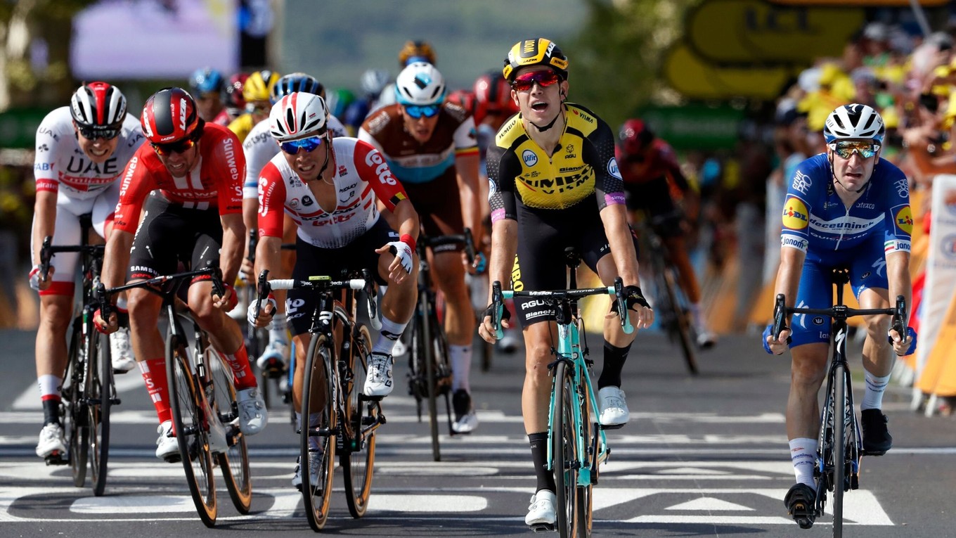 Desiatu etapu na Tour de France 2019 vyhral Wout van Aert.