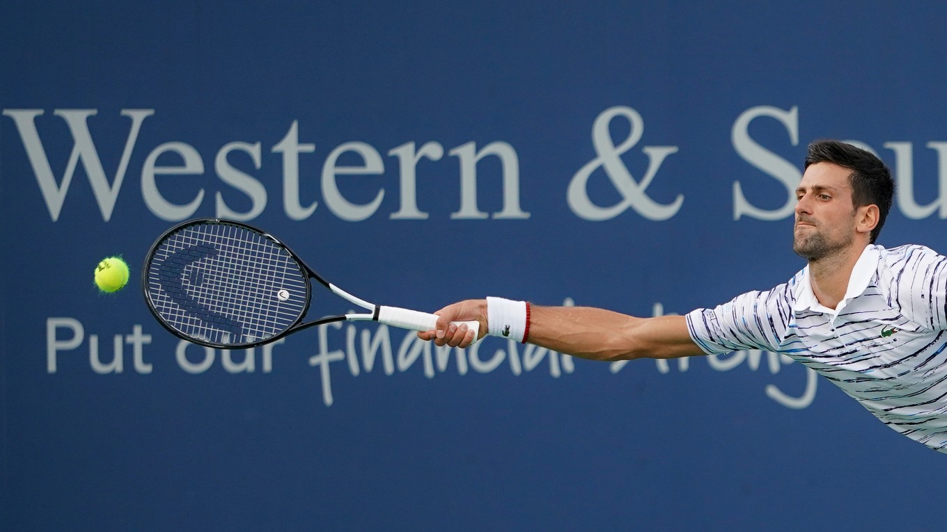 Novak Djokovič vypadol v semifinále turnaja v Cincinnati.