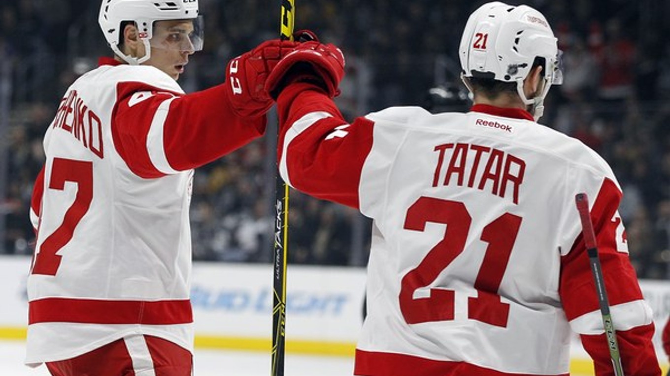 Tomáš Tatar je v posledných dueloch bodovo produktívny. Tentoraz však jeho asistencia na tímové body nestačila.