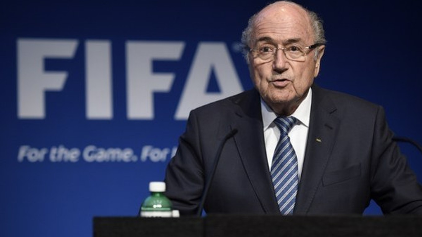Bývalý prezident FIFA Sep Blatter.