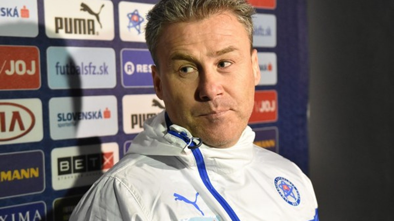Tréner Pavel Hapal.