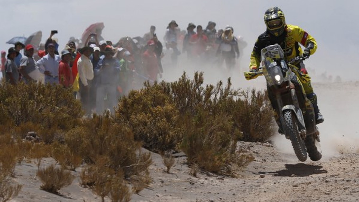 Štefan Svitko sa stále drží v celkovej klasifikácii Dakaru v popredí.