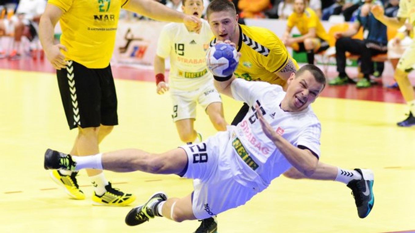Radoslav Antl bol naším njlepším strelcom proti pobaltskému súperovi.