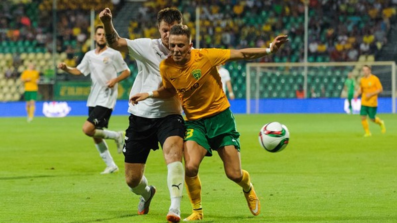 Naposledy si Jaroslav Mihalík (s číslom 23) obliekal dres MŠK Žilina.