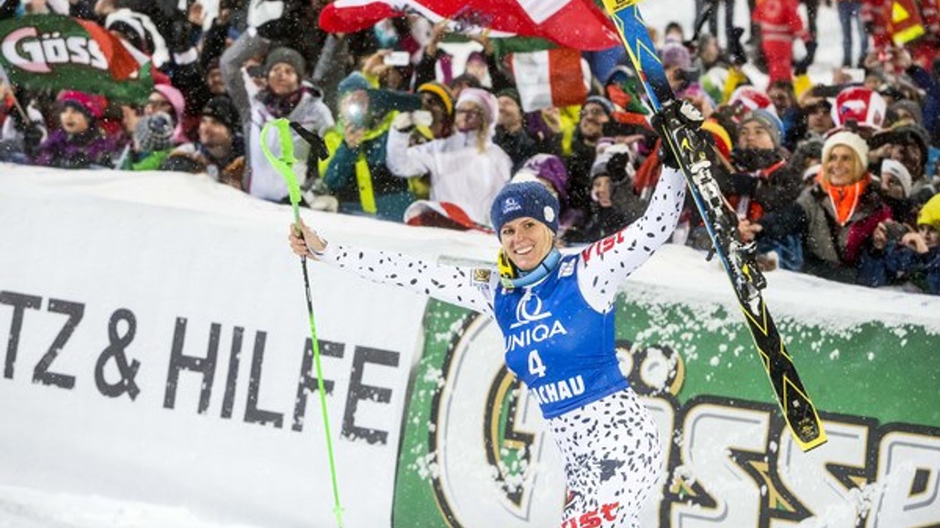 Veronika Velez-Zuzulová vyhrala dva slalomy Svetového pohára za sebou.