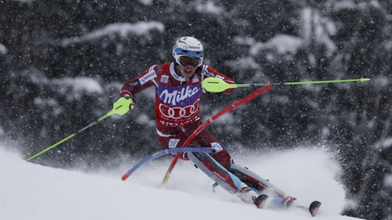 Henrik Kristoffersen potvrdil ohromnú slalomovú formu.