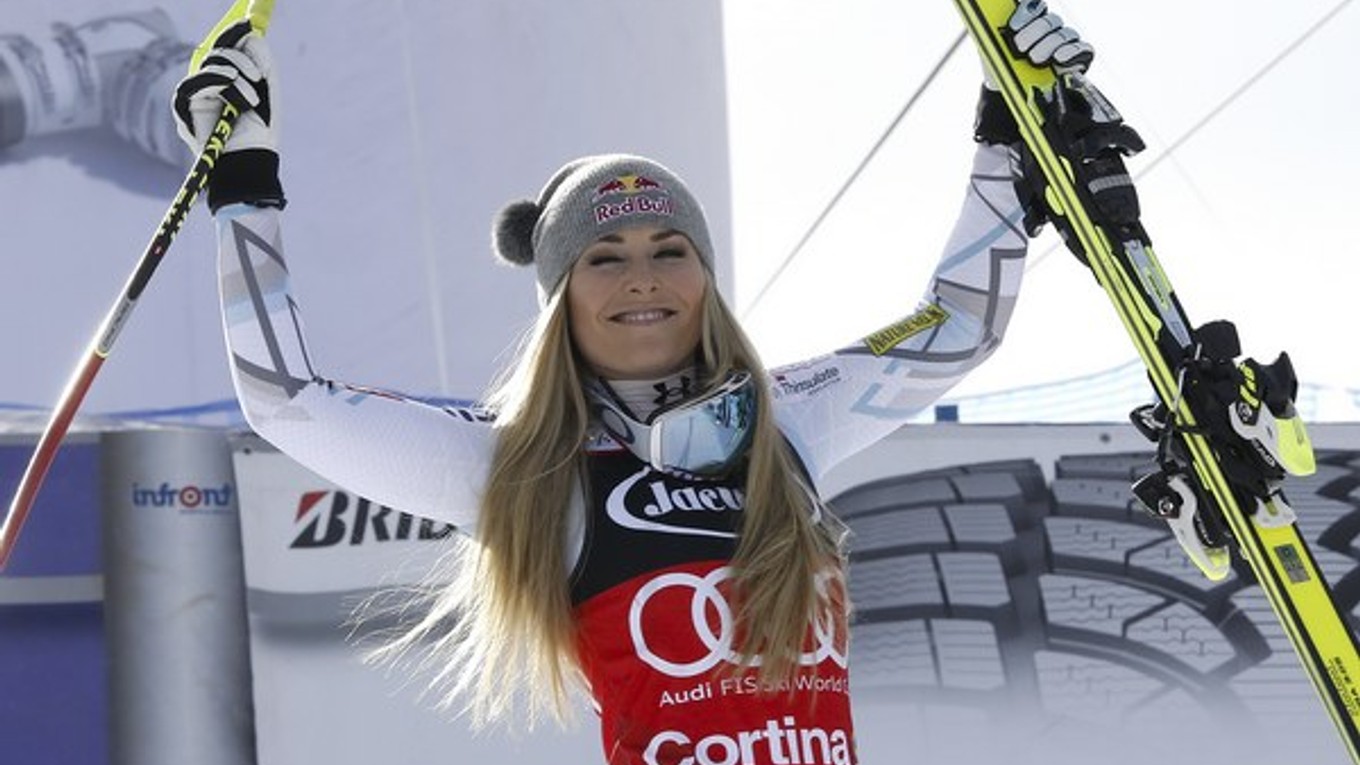 Americká lyžiarka Lindsey Vonnová vyhrala nedeľňajší super-G.