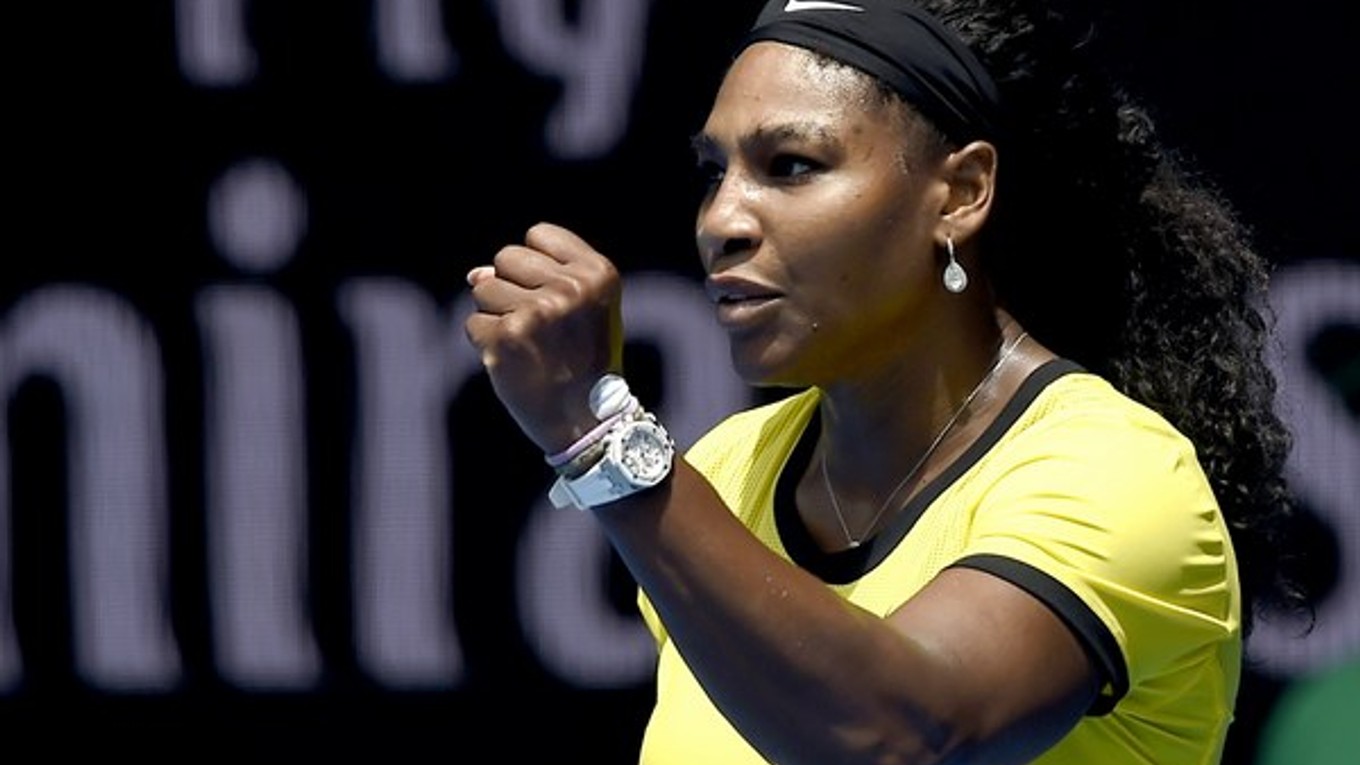 Americká tenistka Serena Williamsová.