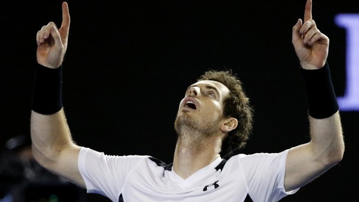 Andy Murray piaty raz v kariére postúpil do finále Australian Open.