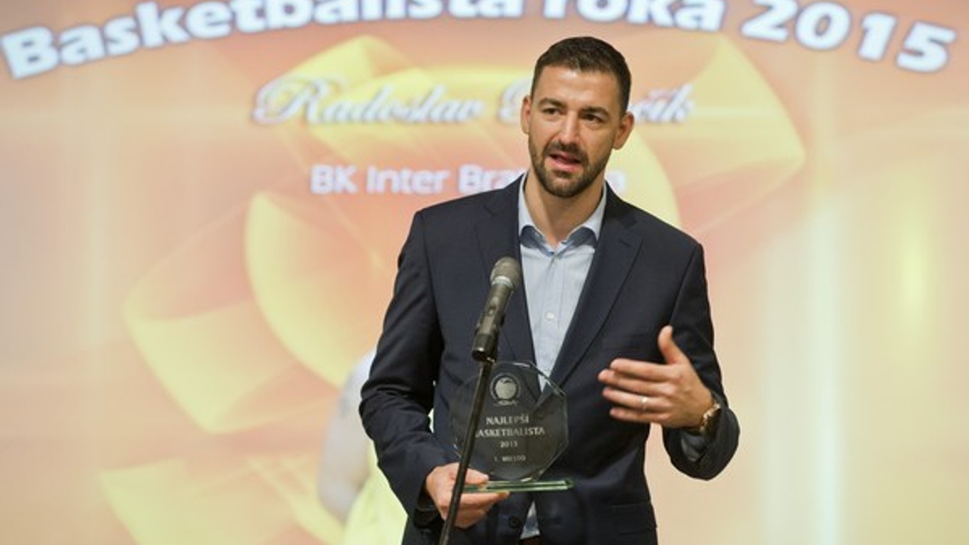 Basketbalista roka 2015 Radoslav Rančík.