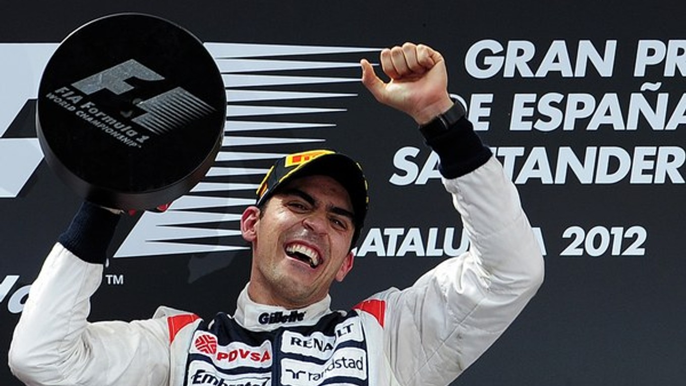 Maldonado triumfoval v roku 2012 na Veľkej cene Španielska.