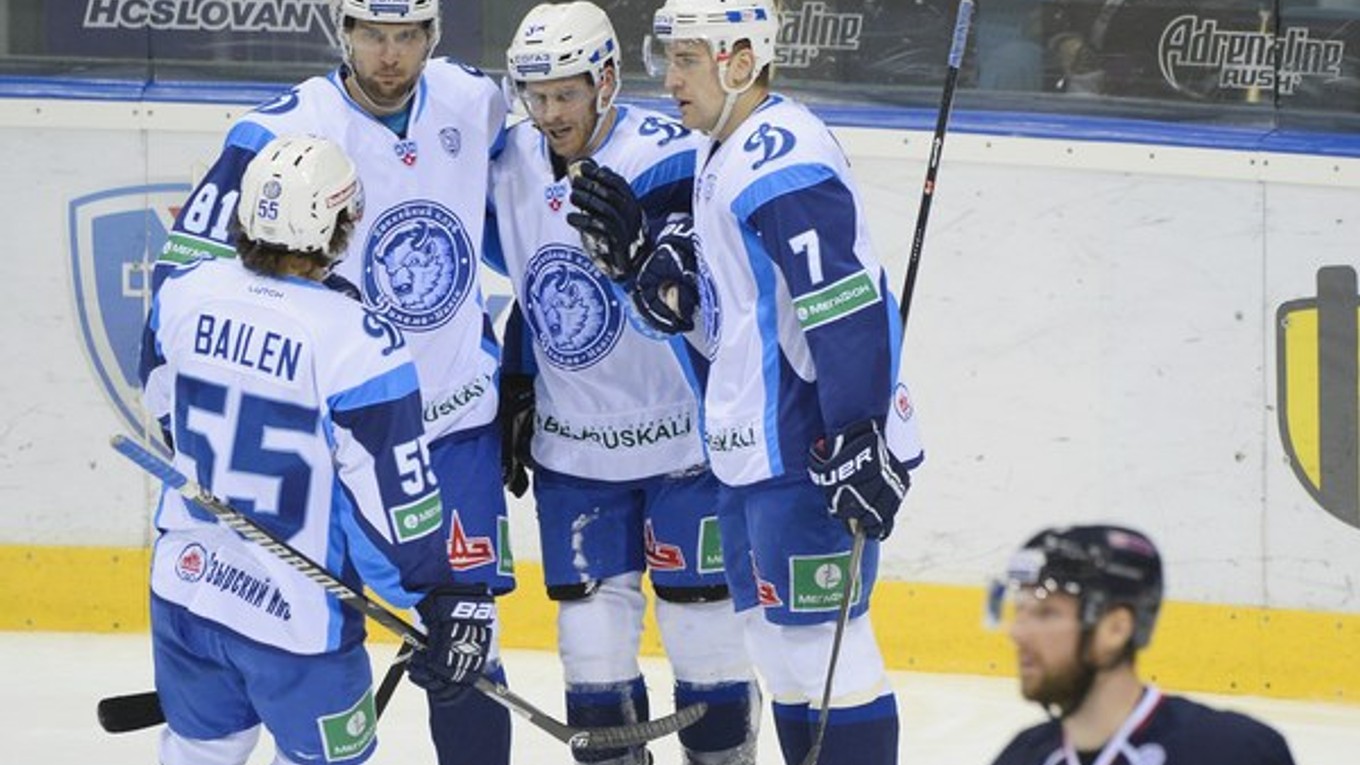 Hokejisti Dinama Minsk ukončili sériu štyroch víťazstiev.