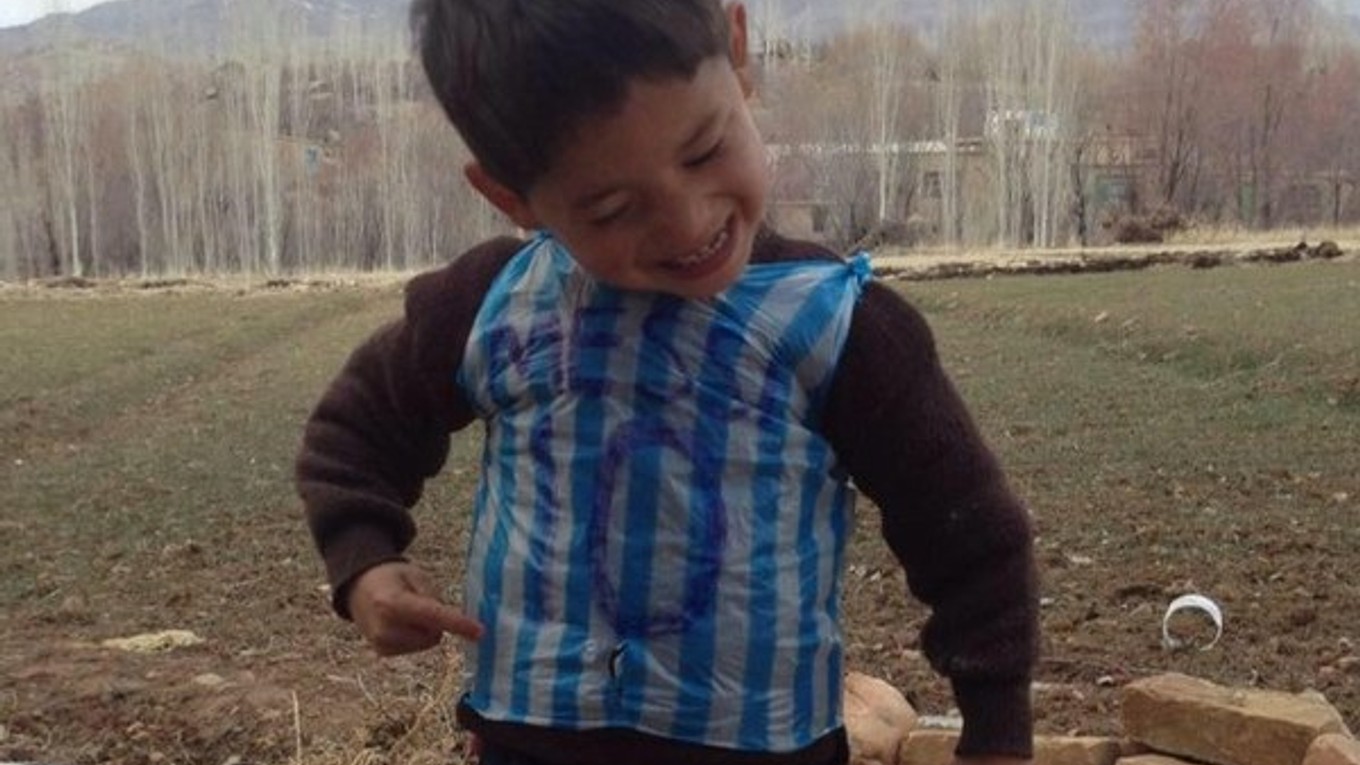 Päťročný Murtaza Ahmadi.