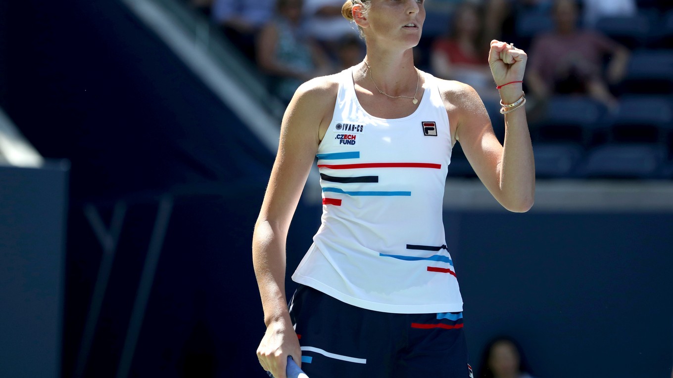 Karolína Plíšková na US Open 2019.