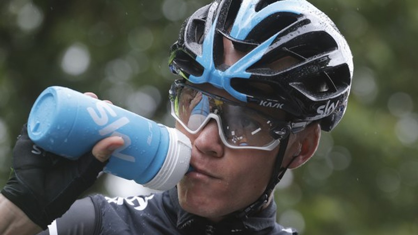 Britský cyklista Chris Froome.