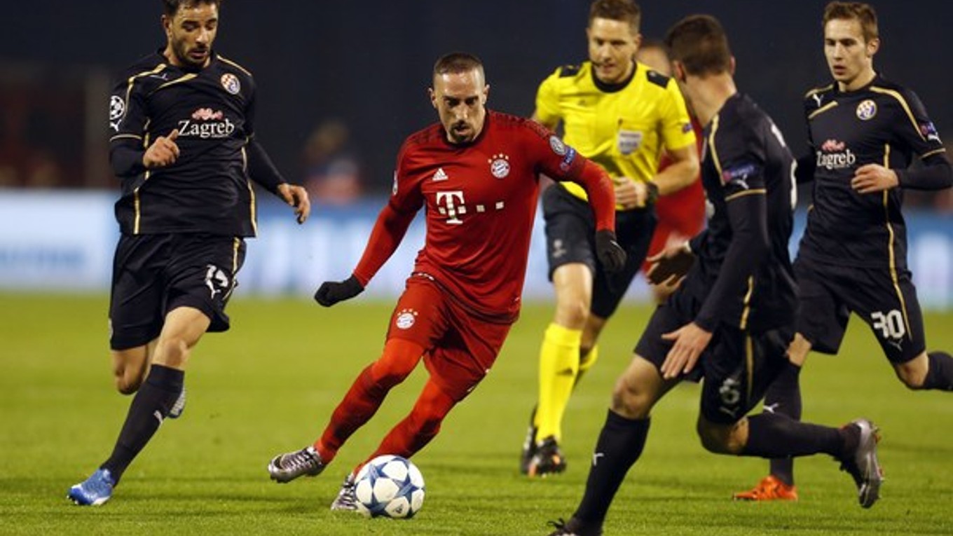 Ribery dokáže s loptou veľké veci.