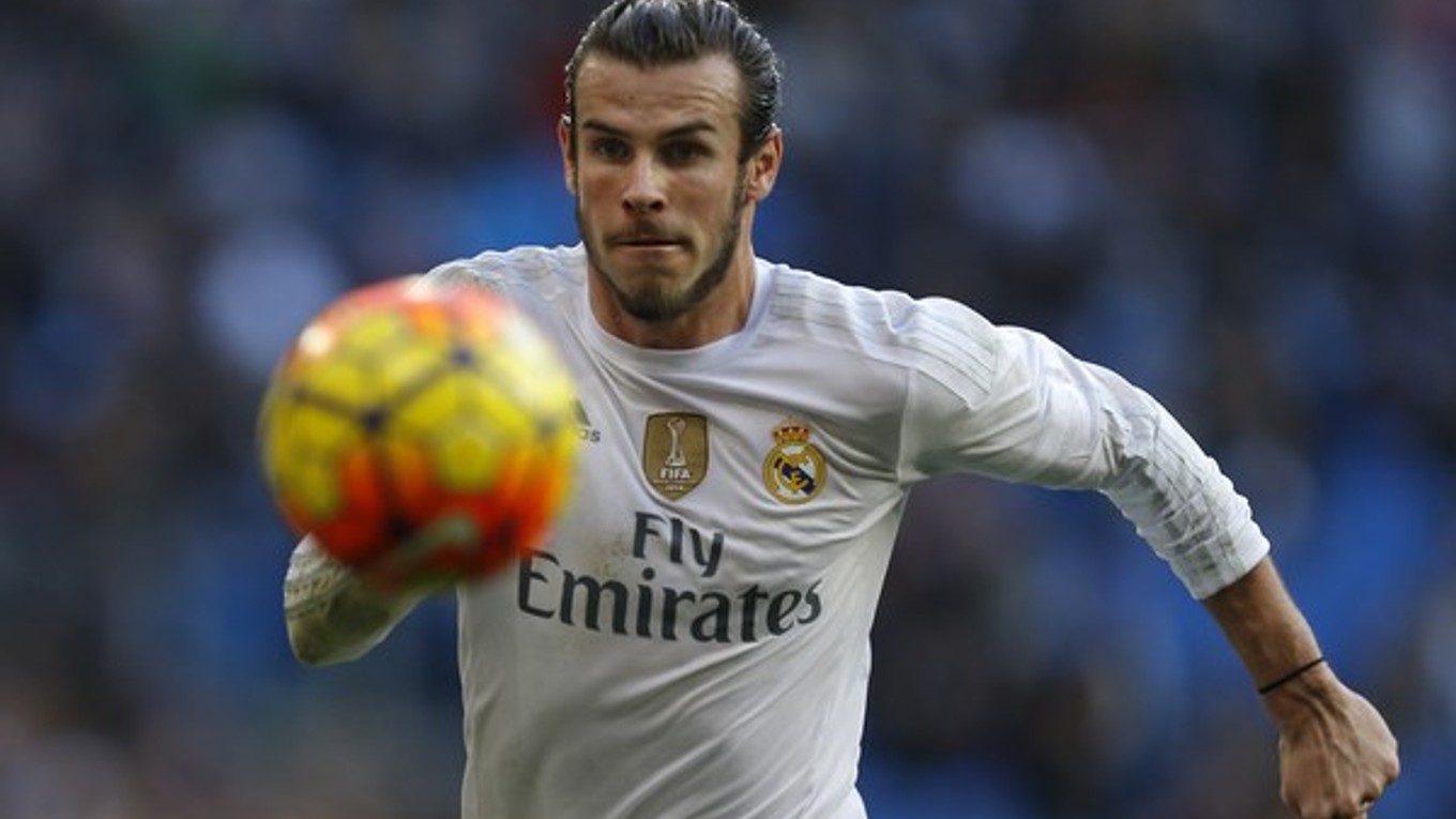 Útočník Realu Madrid Gareth Bale.