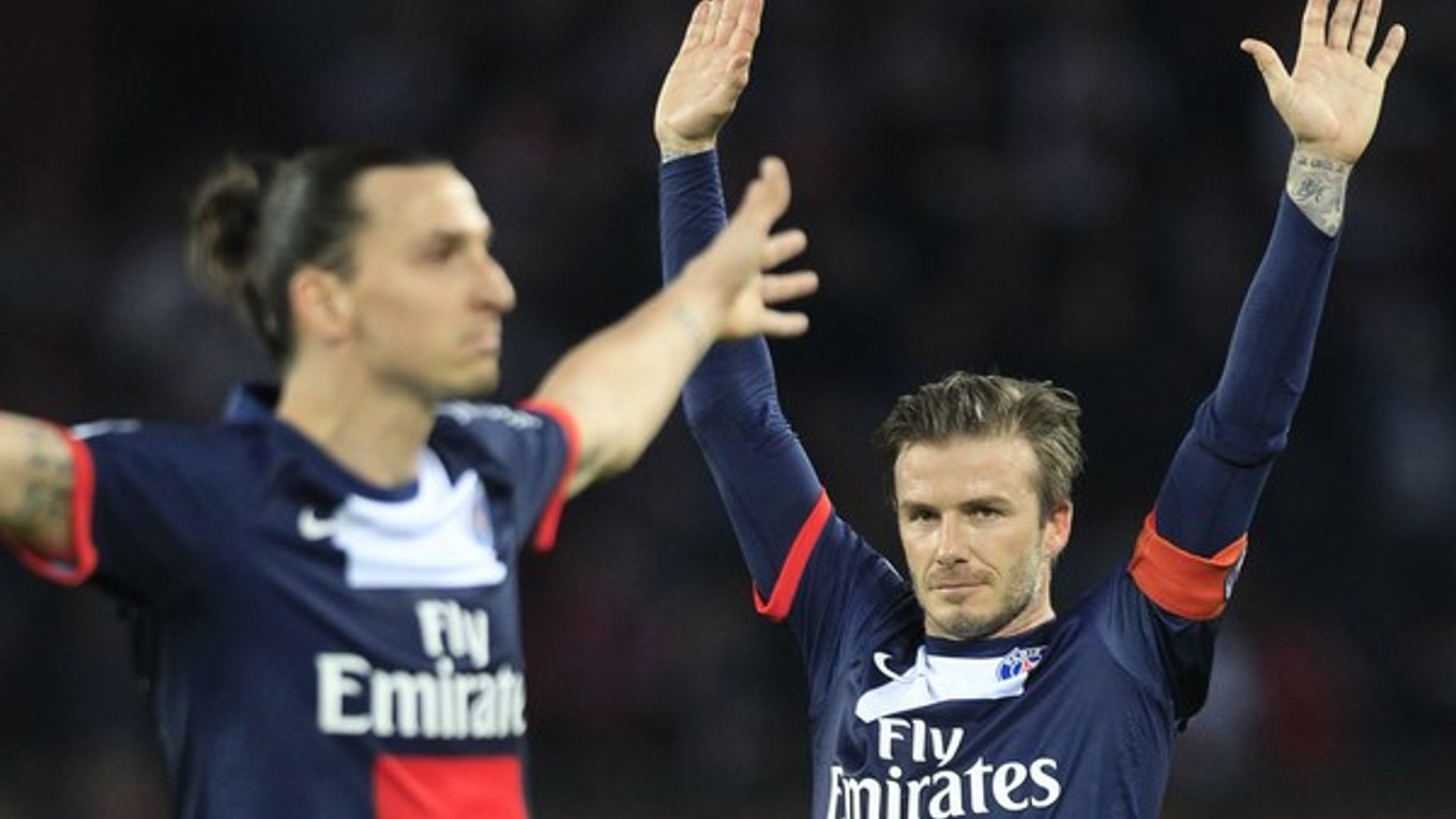 K Parížanom má Beckham špecifický vzťah, veď ešte pred necelými troma rokmi obliekal klubový dres napríklad aj so Zlatanom Ibrahimovičom.