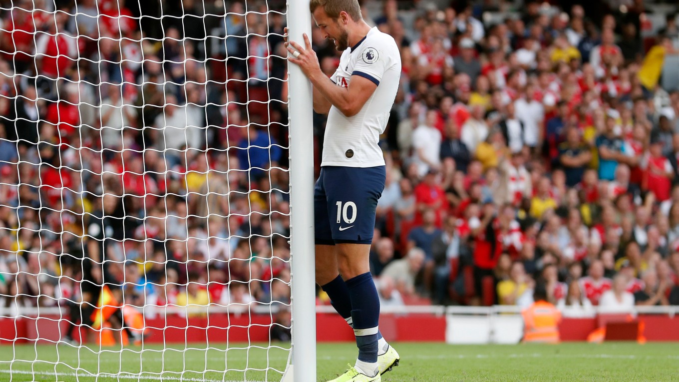 Harry Kane z Tottenham Hotspur.