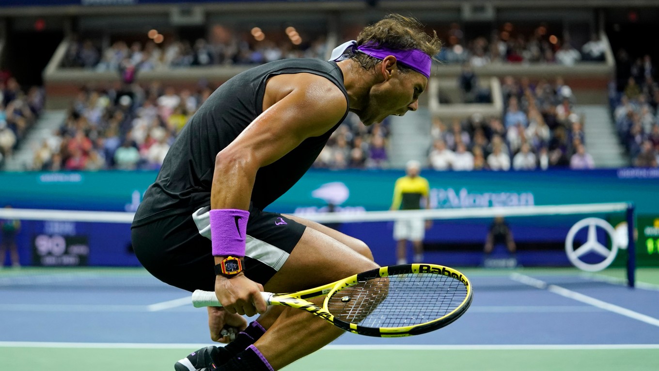 Rafael Nadal na US Open 2019.