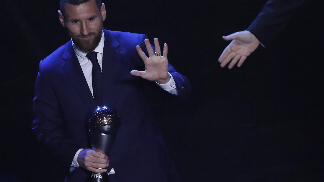 Messi vyhral anketu FIFA pre najlepšieho futbalistu roka 2019.