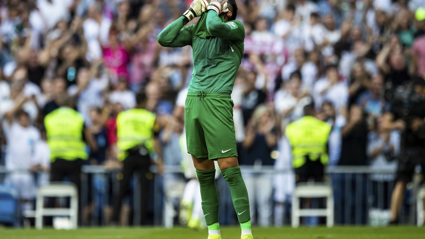 Rui Silva, brankár Granady, na ilustračnej fotografii.