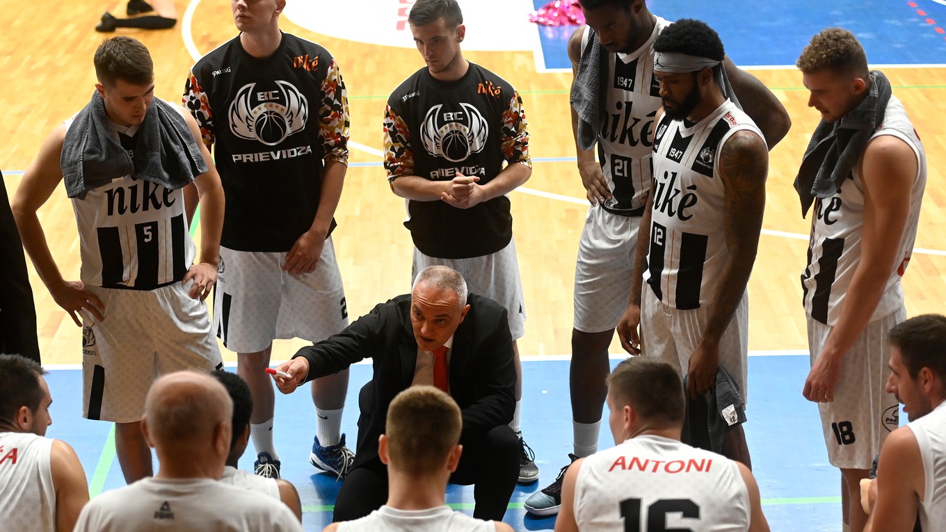 Hráči Prievidze na ilustračnej fotografii.