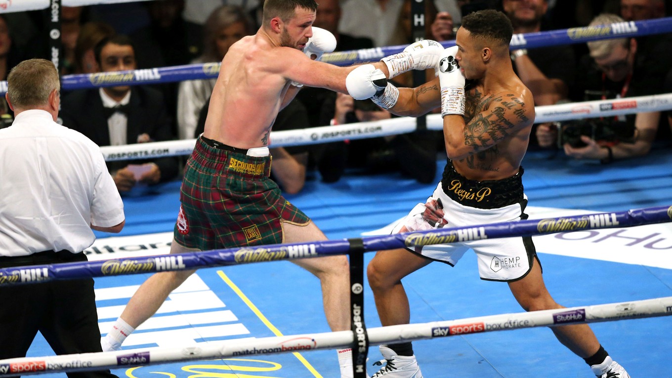 Josh Taylor (vľavo) a Regis Prograis.